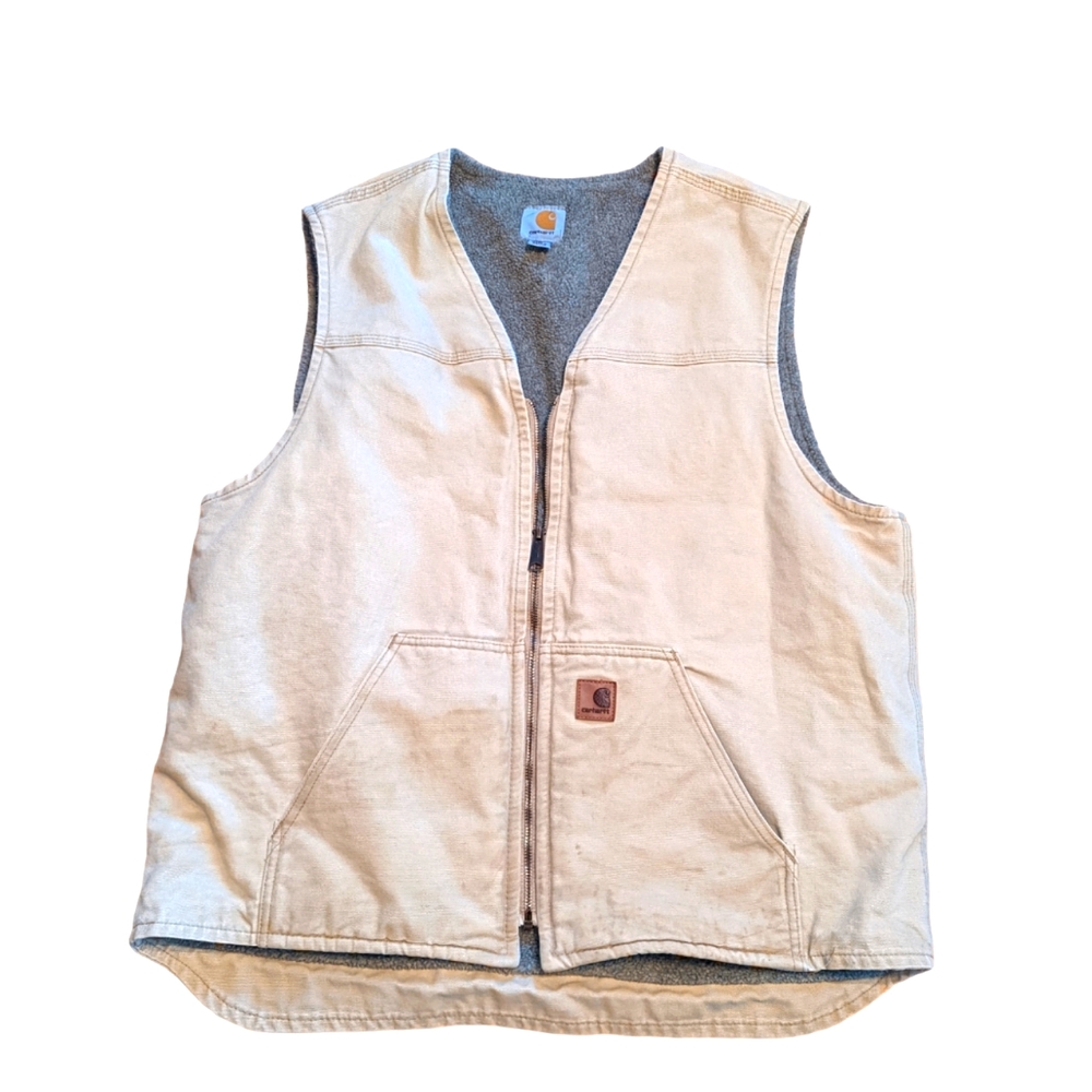 CARHARTT XL TALL VEST WITH LINER